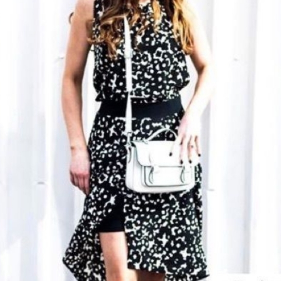 Sexy look CAbi Ink Floral Dixon Sleeveless Top & Hi-Lo Skirt Set (2 Piece Set!!) - Picture 4 of 13